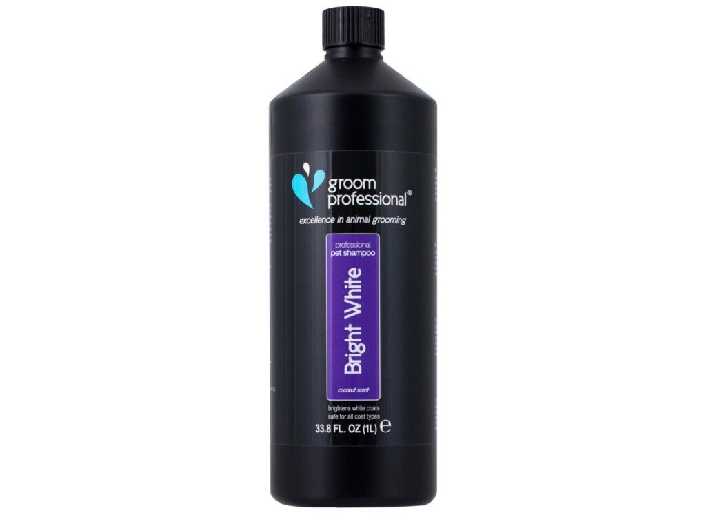 Groom Professional Bright White shampoo witmakend