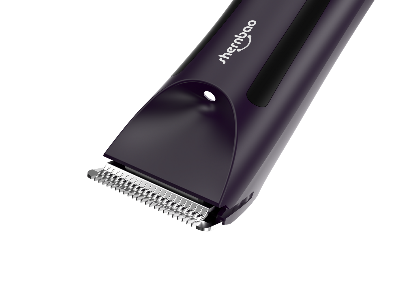 Shernbao mini tondeuse met LED-spotlicht en dunne scheerkop