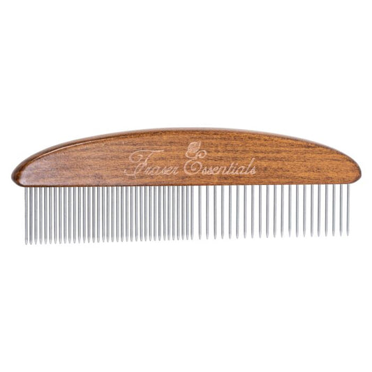 Fraser Essentials Heritage Comb roestvrijstalen kam