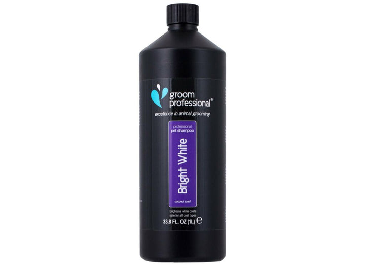 Groom Professional Bright White shampoo witmakend