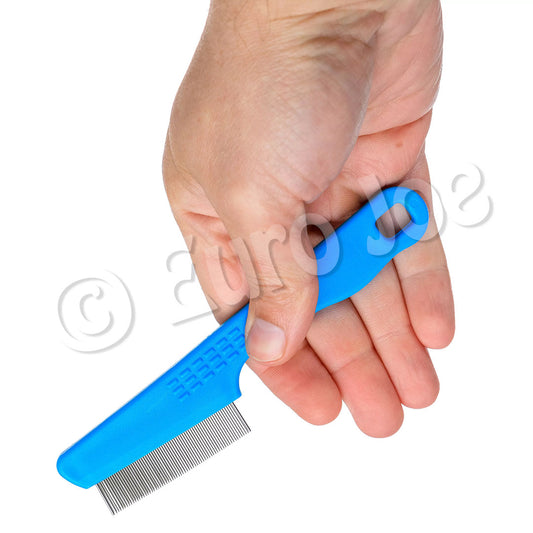 Dubbele rij vlooienkam