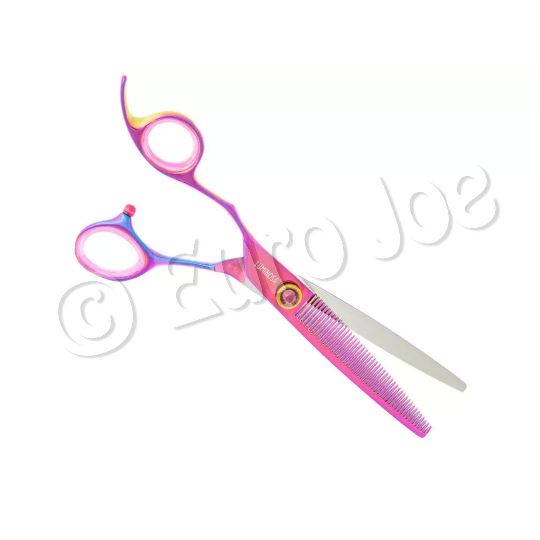 Groom Professional Luminosa blender schaar met regenboogafwerking