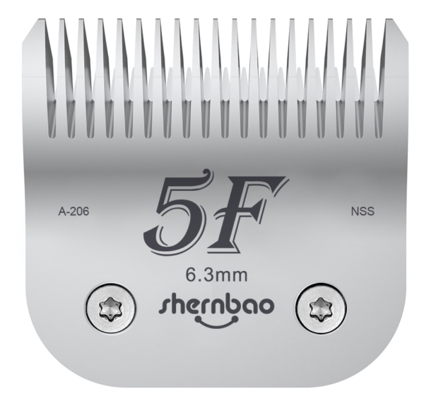 Shernbao keramische scheerkop 5F met titaniumcoating voor grooming