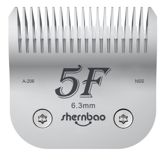 Shernbao keramische scheerkop 5F met titaniumcoating voor grooming