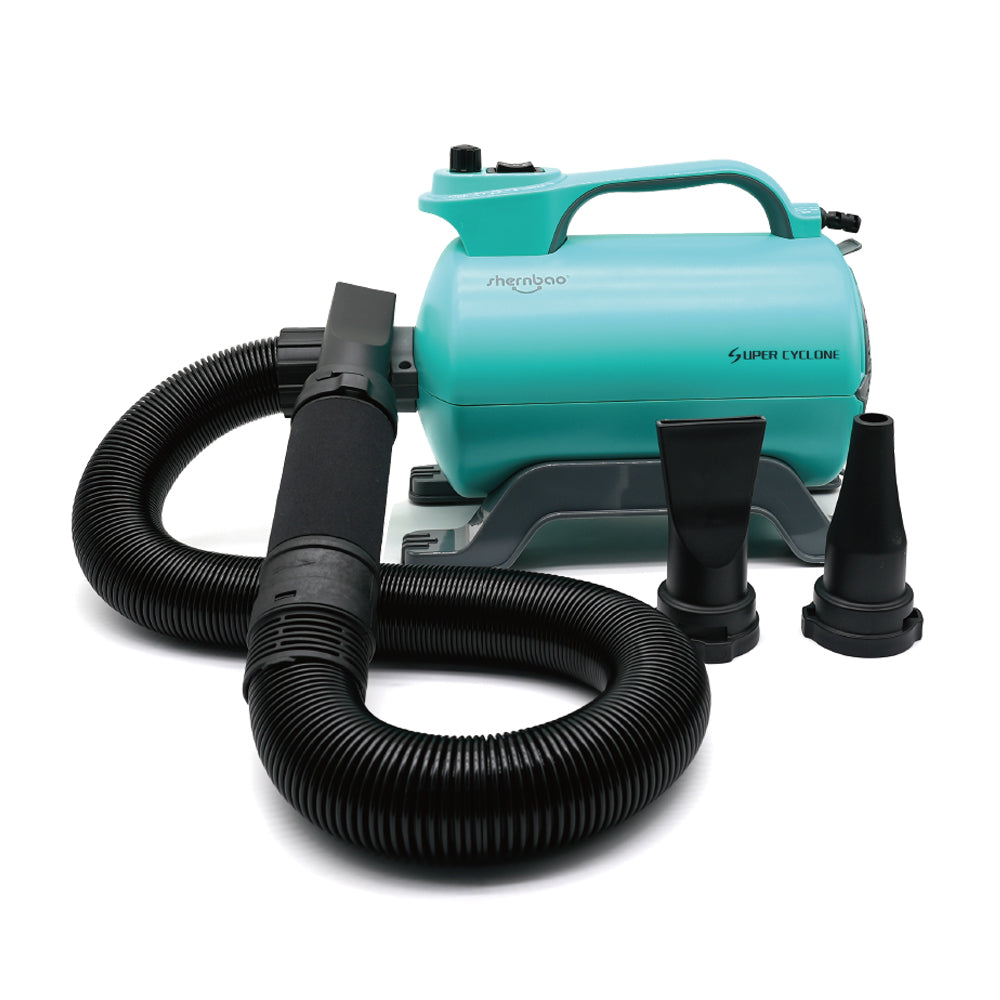 Waterblazer Super Cyclone voor professioneel drogen van honden