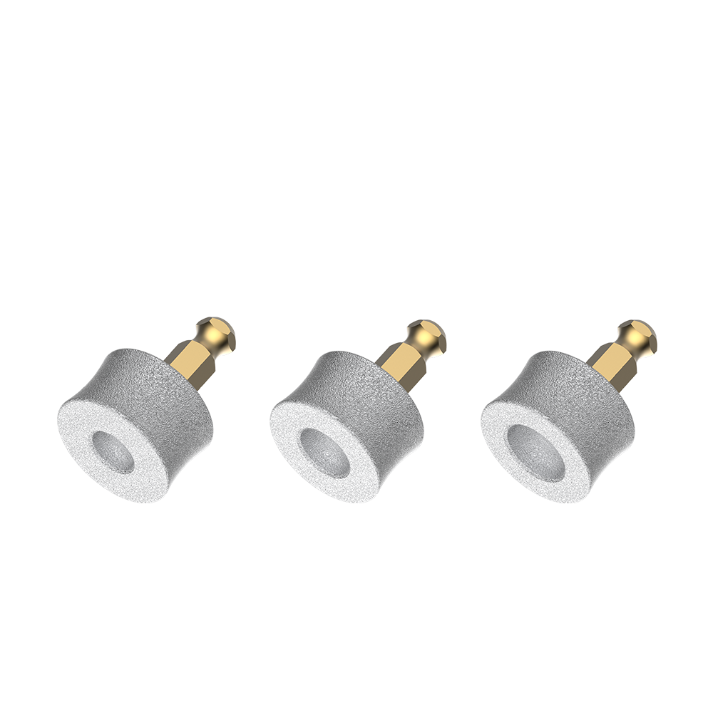 Shernbao carborundum slijpsteen hoofdset S M L