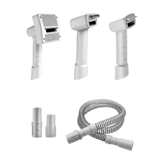 Shernbao pet vacuum grooming borstel kit voor honden en katten