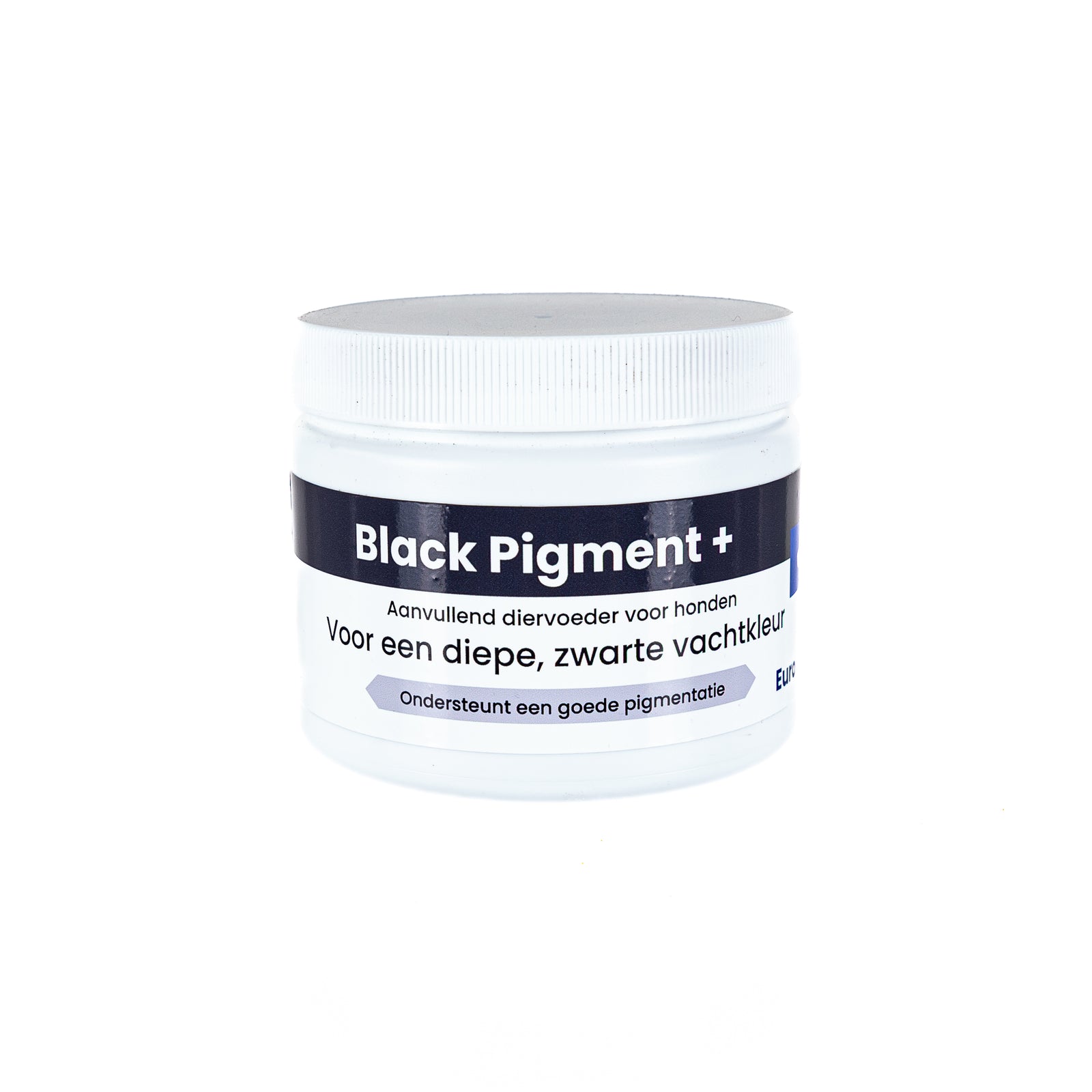 Black Pigment + – natuurlijke kuur voor diepe zwarte pigmentatie en glans bij honden