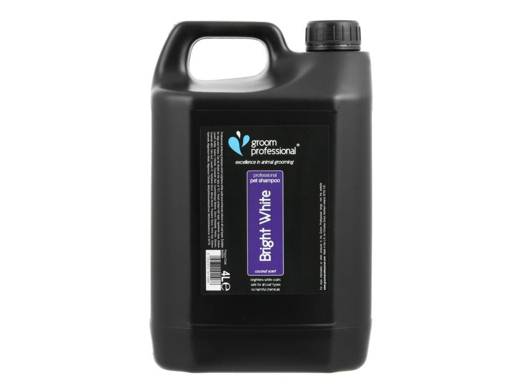 Groom Professional Bright White shampoo witmakend