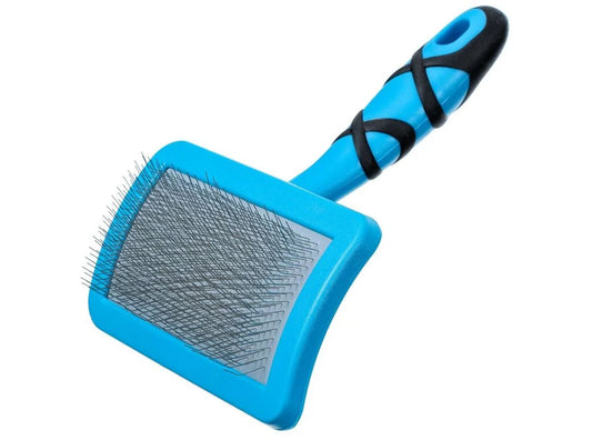 Zachte gebogen slickerborstel