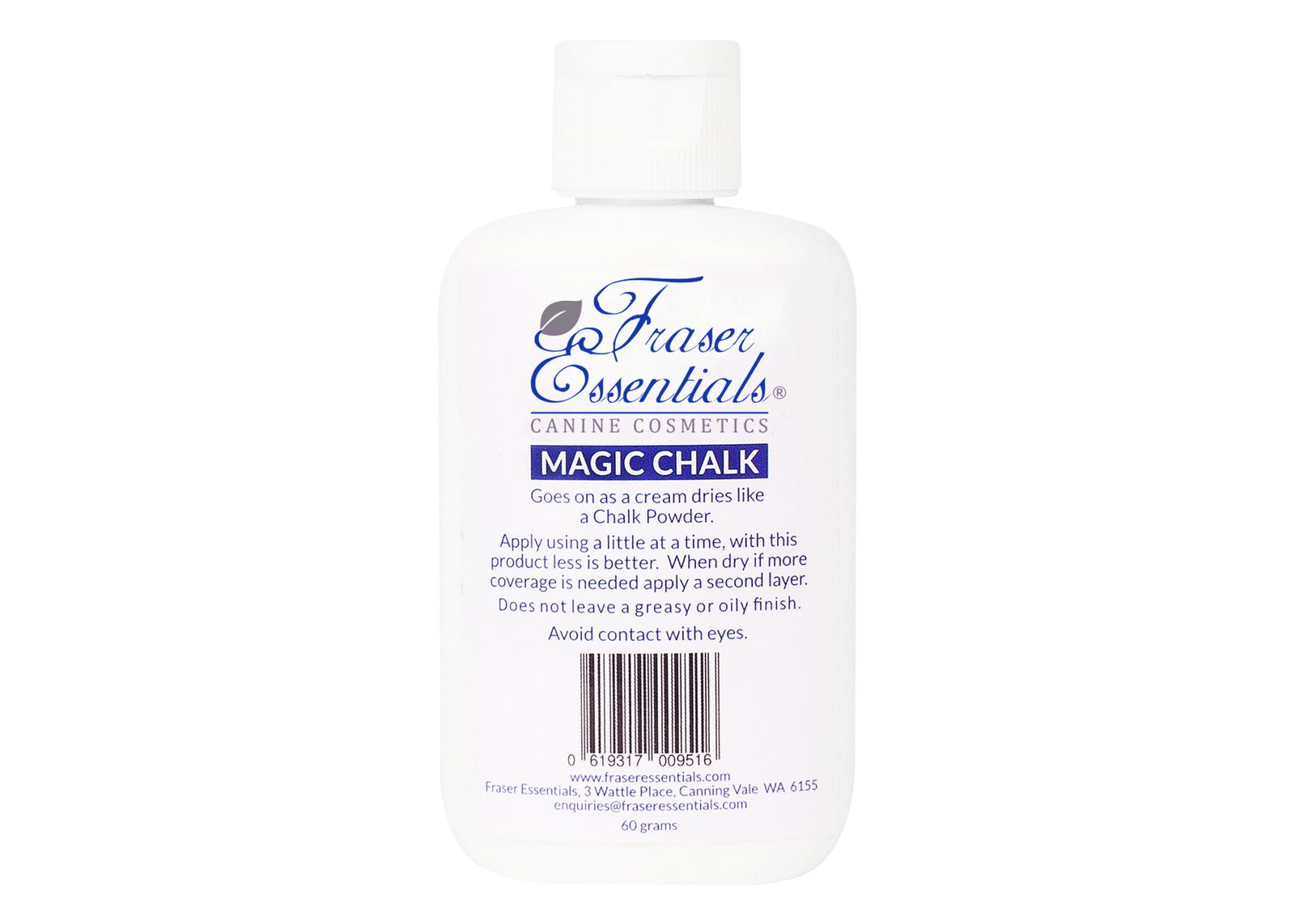 Fraser Essentials Magic Chalk crème naar krijt correctieproduct voor showafwerking