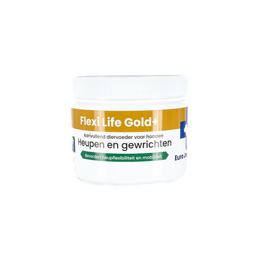 Flexi Life Gold + kauwsnoepjes voor natuurlijke ondersteuning van gewrichten bij honden