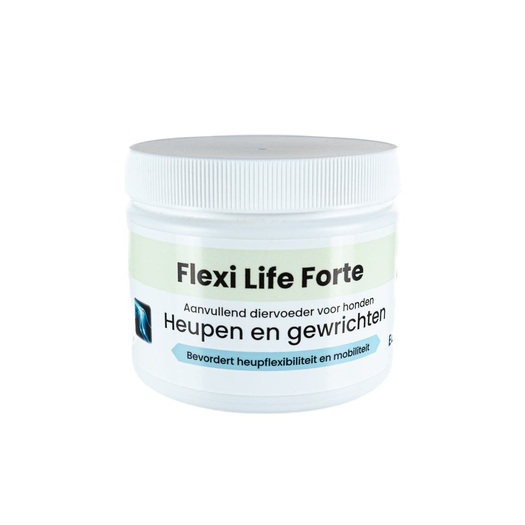 Flexi Life Forte poeder voor extra krachtige ondersteuning van gewrichten bij dieren