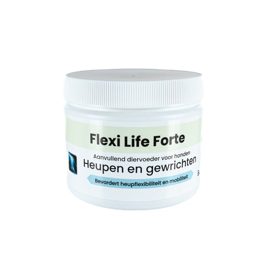 Flexi Life Forte poeder voor extra krachtige ondersteuning van gewrichten bij dieren