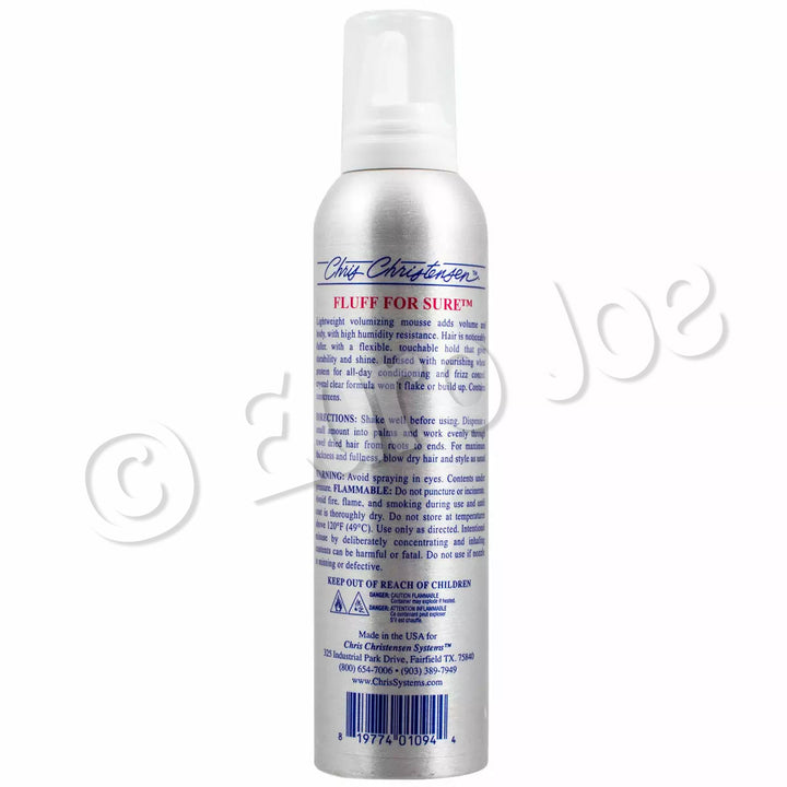 Chris Christensen Fluff For Sure volume mousse voor volle en beweeglijke vacht
