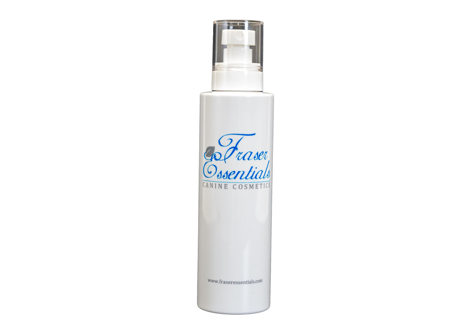 Fraser Essentials fine mist spray bottle 250 ml witte sprayfles met logo