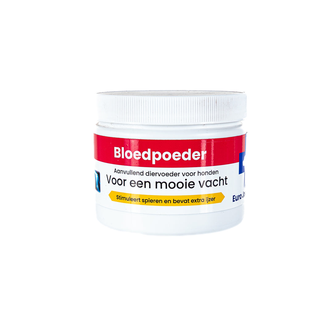 Bloedpoeder van gesproeidroogd rundbloed voor spierkracht, energie en eetlust bij honden