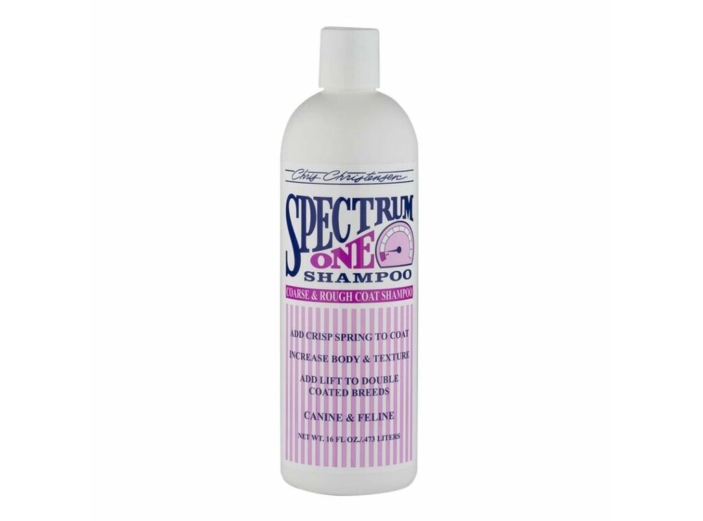 Chris Christensen Spectrum One Shampoo pour Pelage Grossier & Rugueux