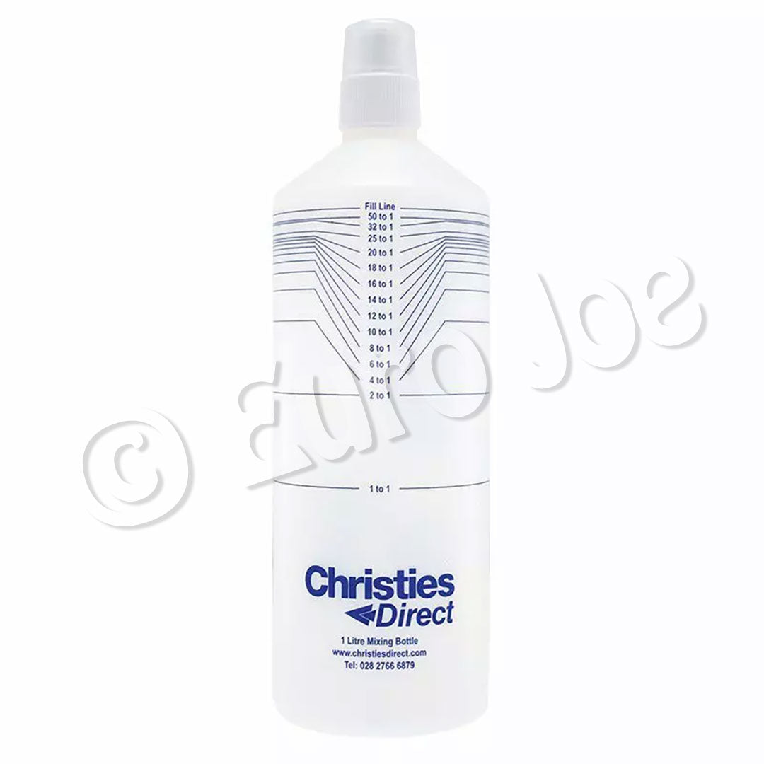 Shampoo mixing bottle 1 liter mengfles