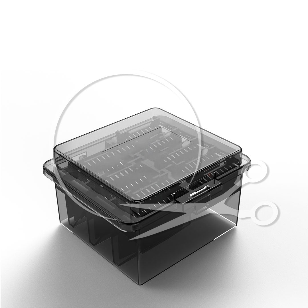 Shernbao RVS opzetkam kit voor 5-in-1 tondeuses met opberghouder