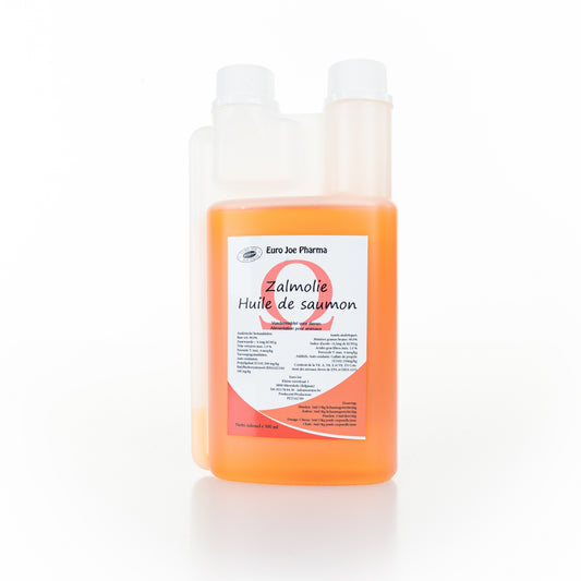 Zalmolie met Beta-Caroteen | 3 × 1 L voordeelverpakking voor dieren