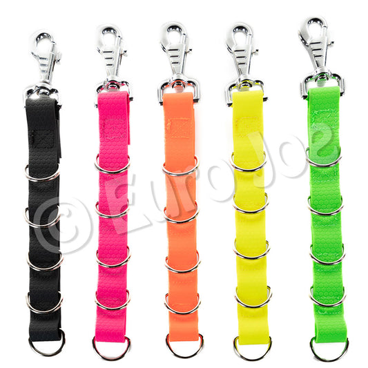 Verlengstuk Sporty PVC 30 cm met karabijnhaak voor grooming